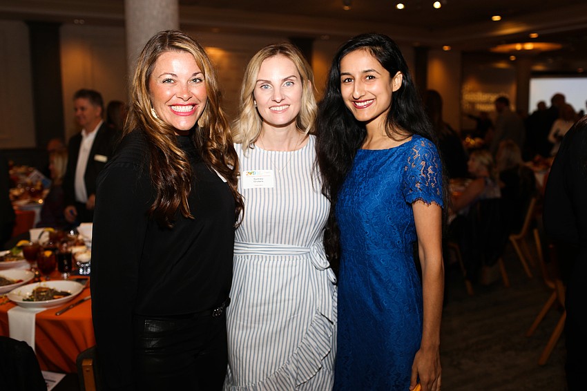 Tiffany Potillo, Sydney Gruters and Sheena Maini