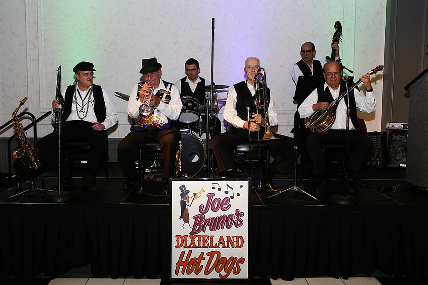 Joe Bruno's Dixieland Hotdogs entertained throughout the evening.