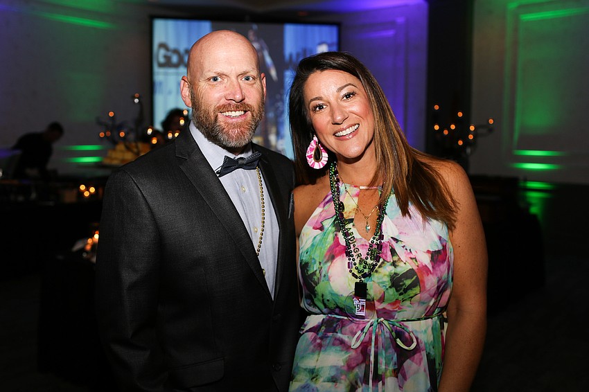 Jason Hanson and Jen Robb