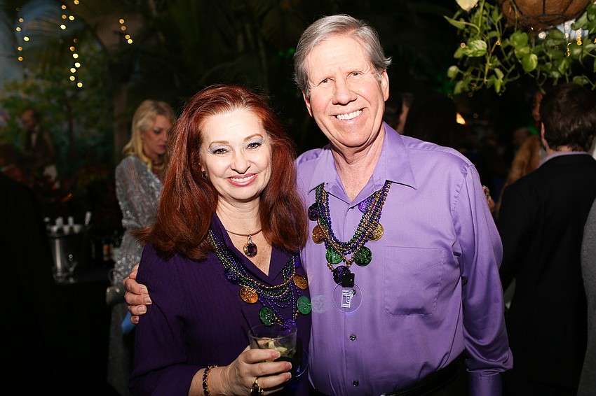 Michele Strauss and Charlie Tyler