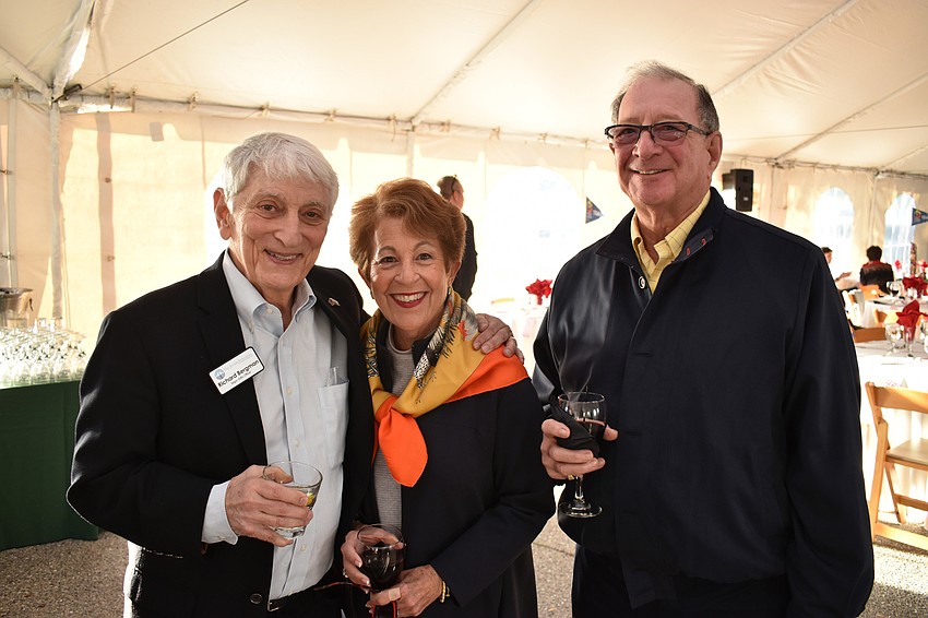 Richard Bergman with Bobbi and Don Bernstein