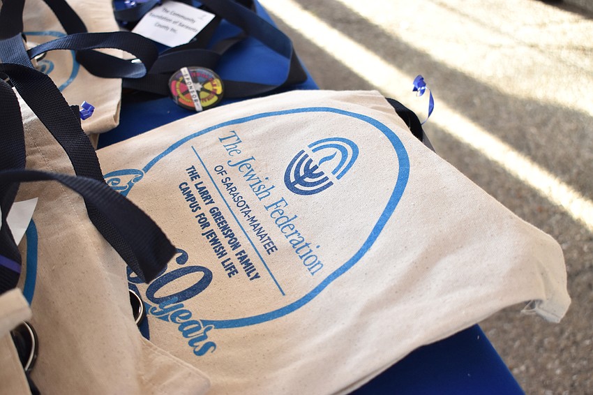 Every guest was handed a tote bag upon entry.