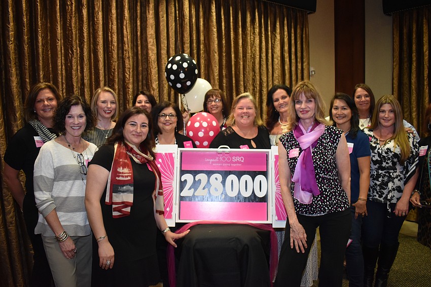 Founding members of the Impact 100 SRQ is giving away $228,000 in grants.