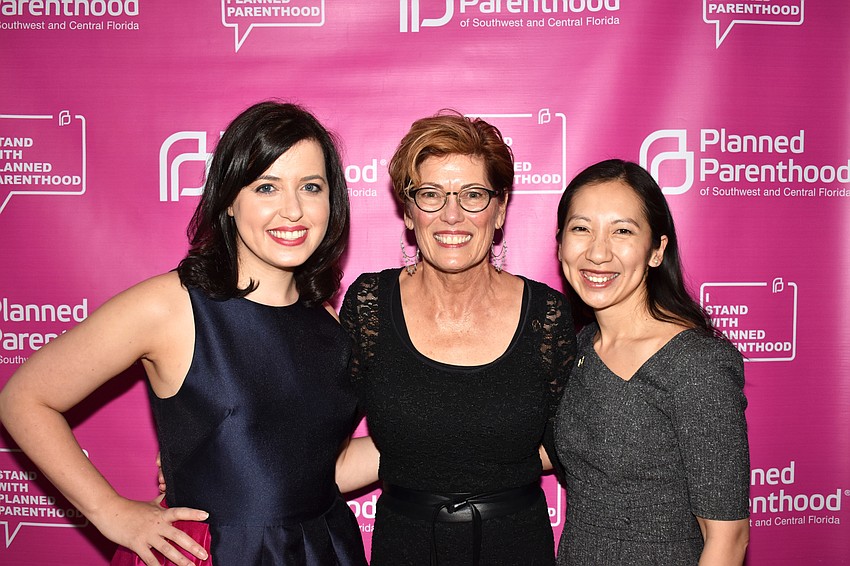 Speaker and journalist Irin Carmon, President and CEO Stephanie Fraim and President of Planned Parenthood Federation of America Dr. Leana Wen