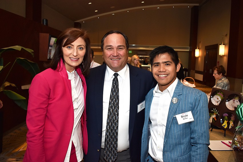 Heather Dunhill, Chip Gaylor, and Bryce Berbo