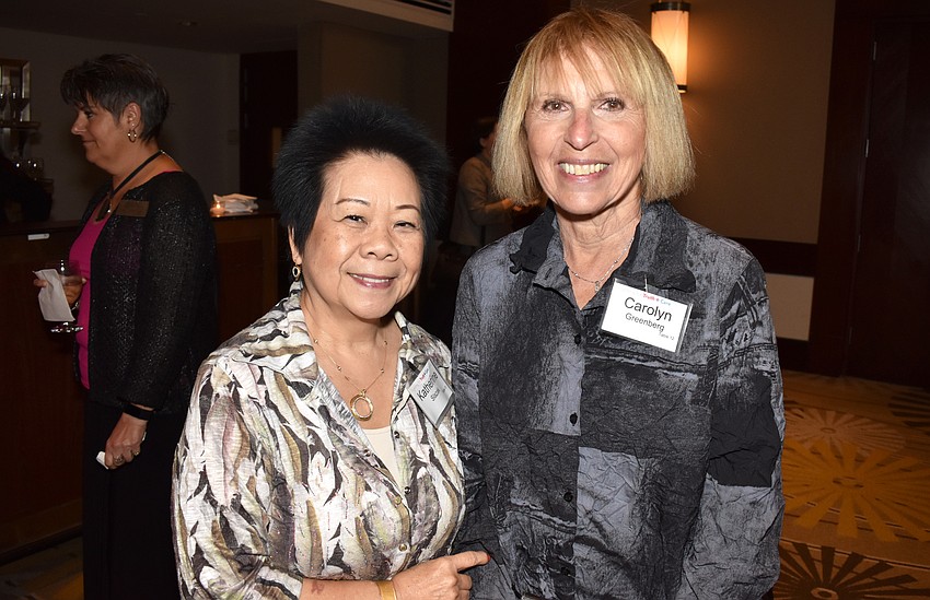 Katherine Slazak and Carolyn Greenberg