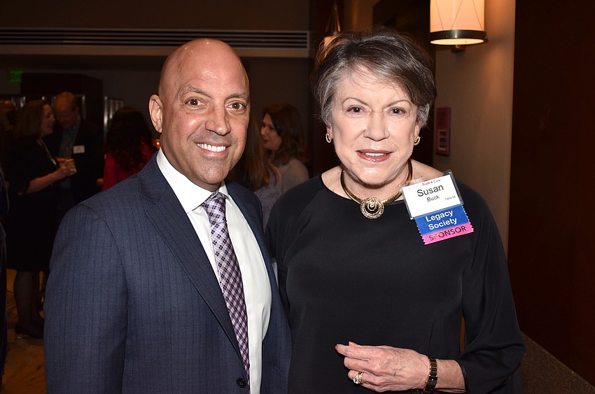 Bill Villafranco and Susan Buck