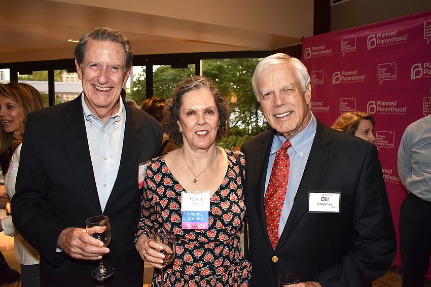 Jim Syprett with Bonnie and Bill Chapman