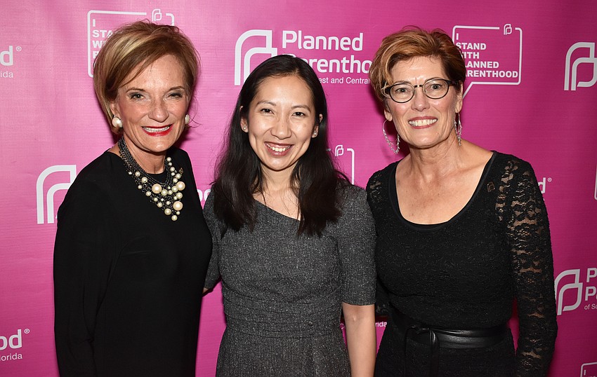Barbara A. Zdravecky, President of Planned Parenthood Federation of America Dr. Leana Wen and  Planned Parenthood of Southwest and Central Florida President and CEO Stephanie Fraim