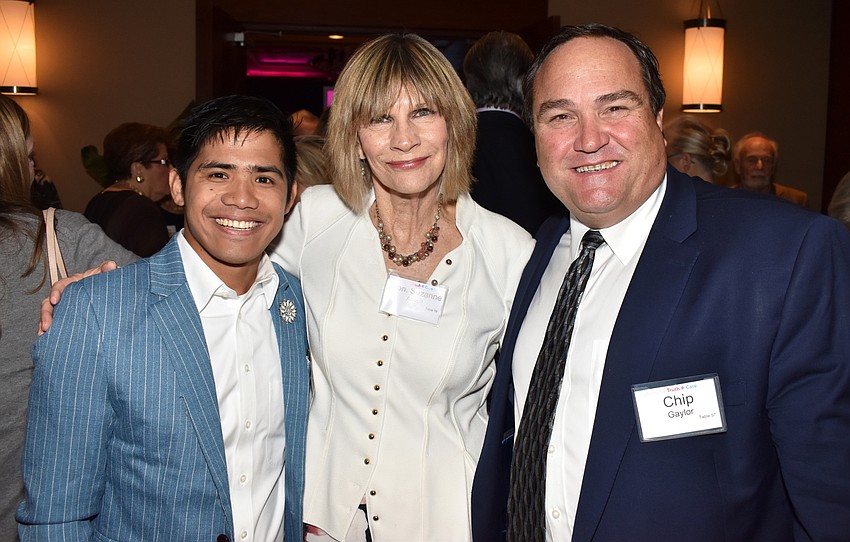 Bryce Barbo, Hon. Suzanne Atwell and Chip Gaylor