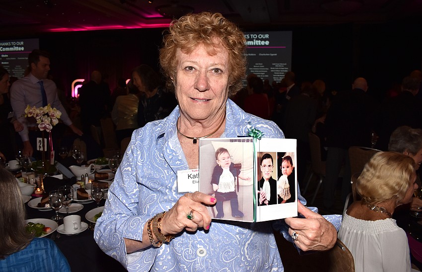 Kathy Elias’s granddaughter, Clorinda Rose Elias, dressed up as Ruth Bader Ginsburg for Halloween last year.