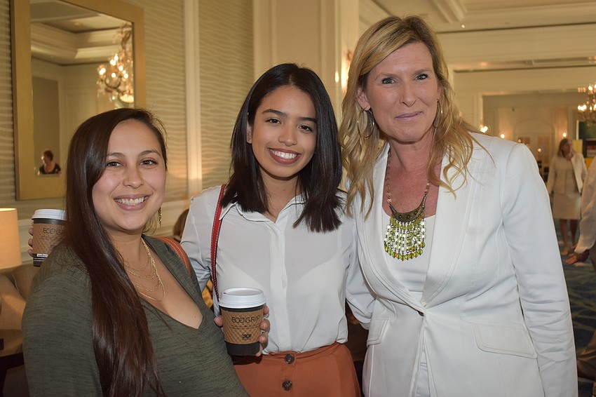 Ashley Salmons, Juliette Chero and Shannon Rohrer-Phillips