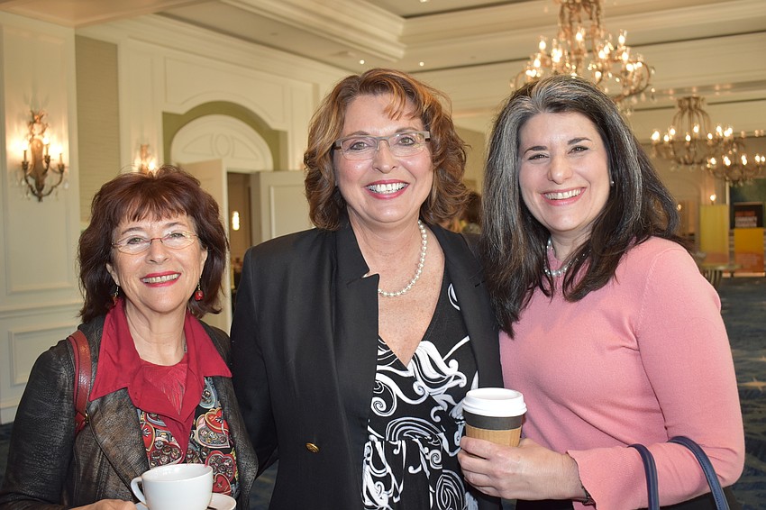 Joan Lowery, Christine Lange and Cynthia Gravino