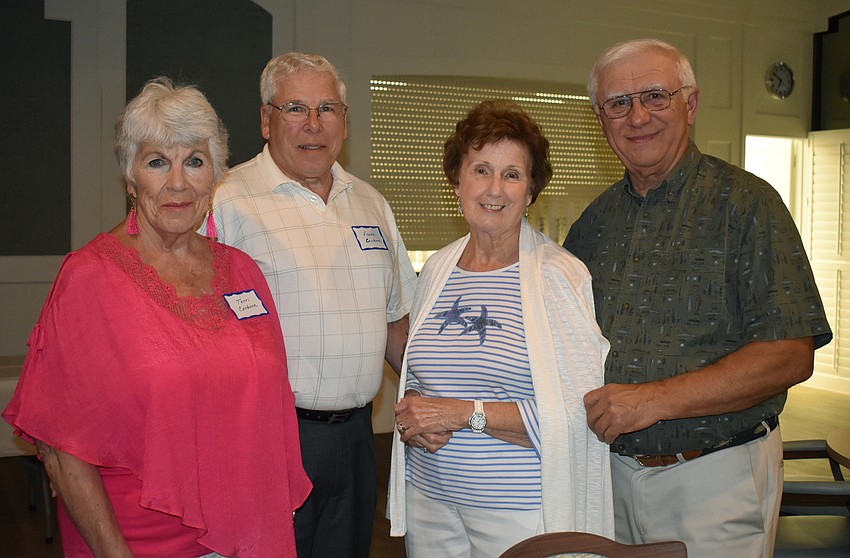 Terri and Frank Carbone and Ellen and Bob Jeff