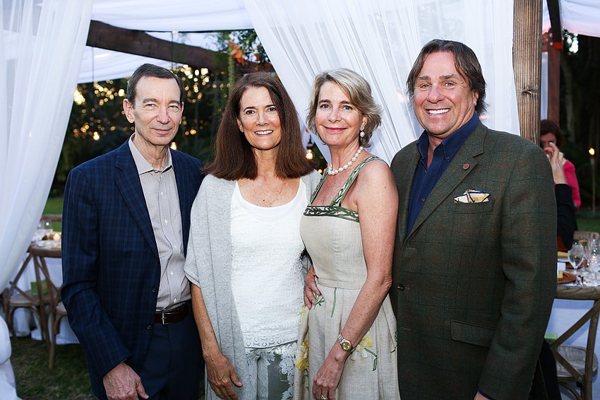 Co-Chairs Ken and Jenny Pendery with Nora and Billy Johnson