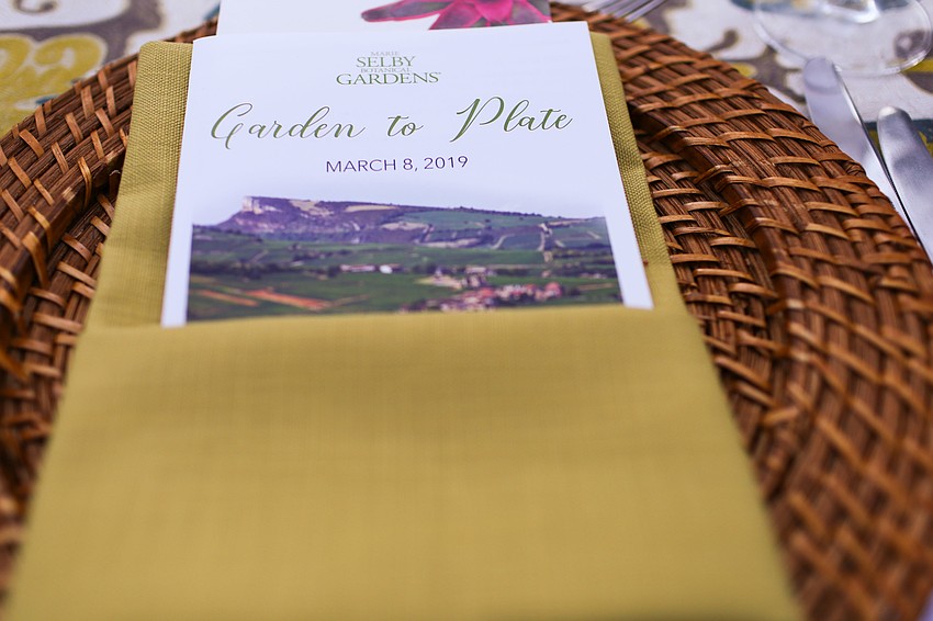 The Garden to Plate Wine Dinner is hosted each spring.