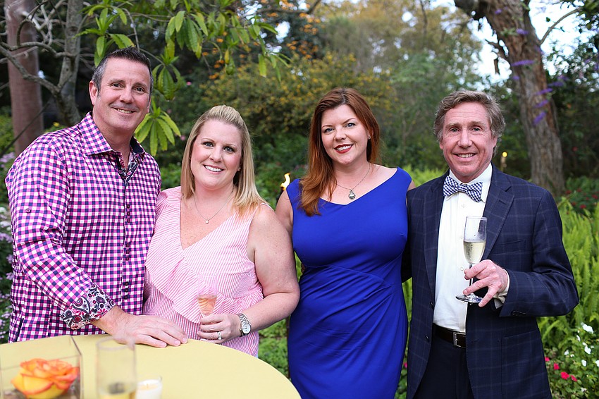 Wine Host Craig and Kimberlee Leslie with Kelly Fried and Sean King