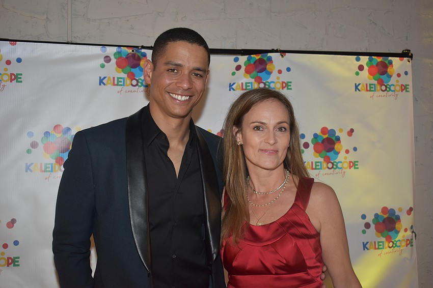 Charlie Barnett with Rebecca Abrahamson