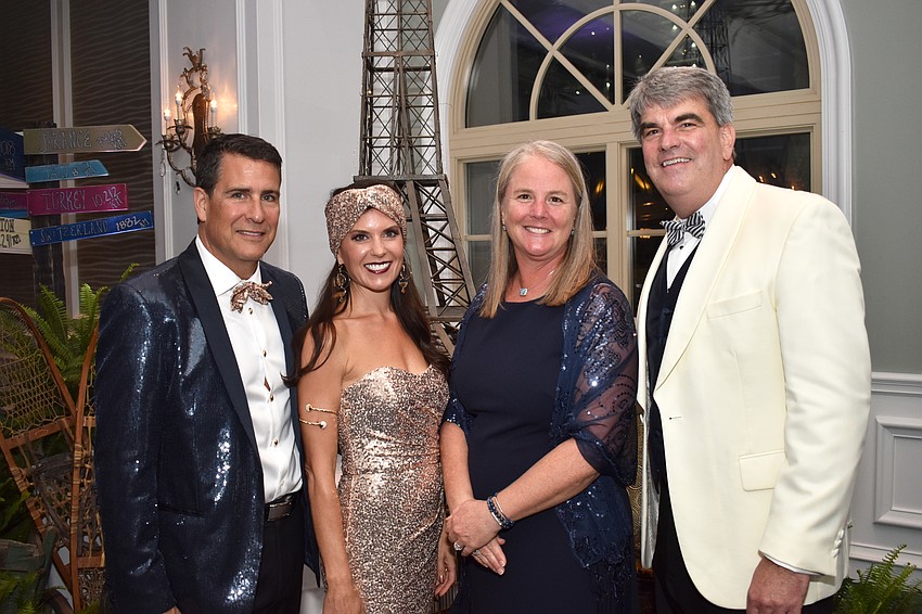 Co-Chairs Doug and Shari Phillips with Elizabeth and Head of School David Mahler