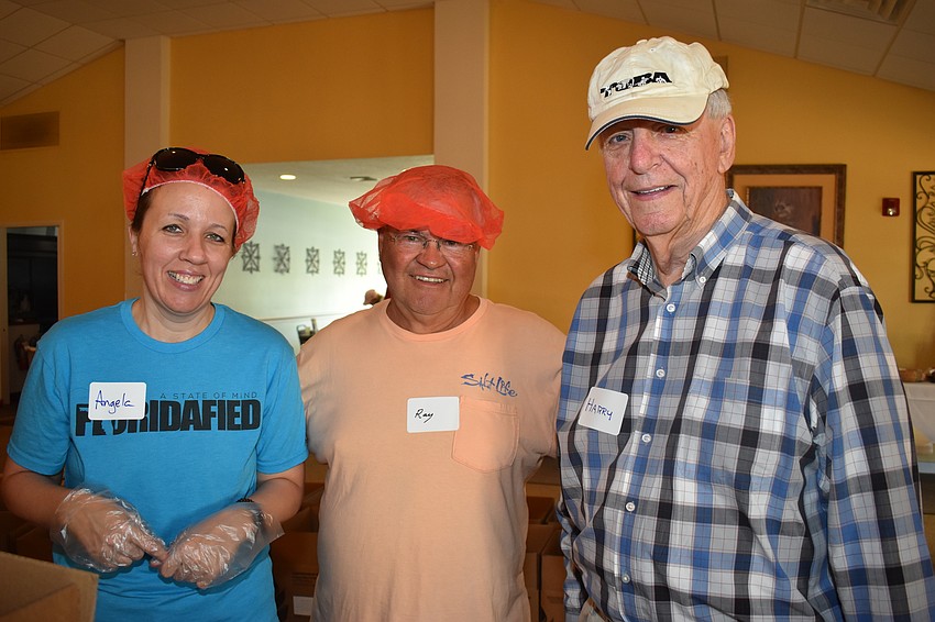 Angela Naff, Ray Droege and Harry Davant