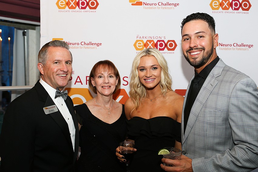 Ronald and Joy Beck, Erica Didiego and Joey Destefano