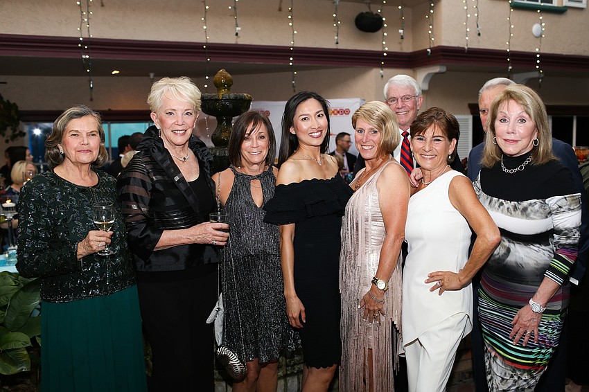 Julia Fogarty, Jennie Slater, Bobbi Law, Grace Rickert, Dorene Seider, Trudy Moon and Micheline Silverman