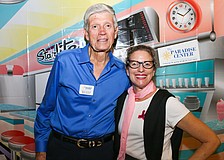 Chairman of the board Richard Pelton and Executive Director Suzy Brenner