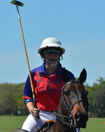 Lakewood Ranch High junior Pippa Campbell has started a benefit polo match to raise money to dig water wells in Africa.