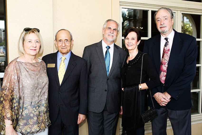 Joan and Wally Kraemer, Victor DeRenzi, Carla Koeffler and John Suhre