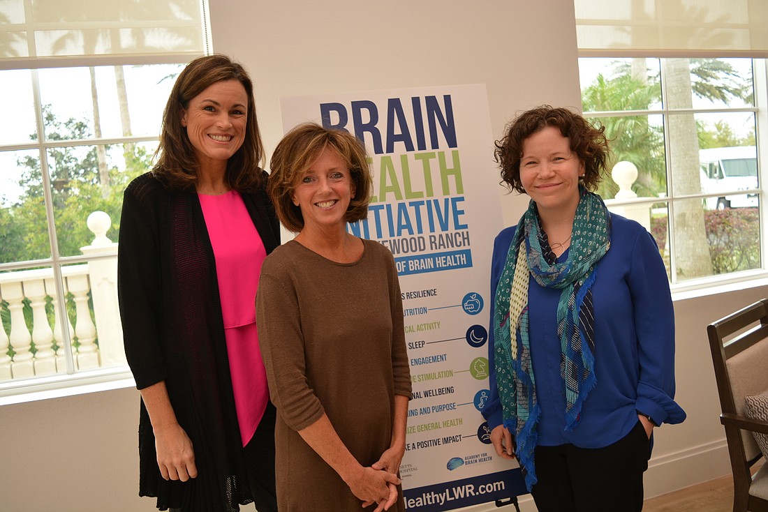 American Institute of Stress Executive Director Heidi Hanna, Building a Brain Healthy Community Initiative Executive Director Stephanie Peabody and Harvard Medical School psychology professor Erin Dunn are eager to get started.