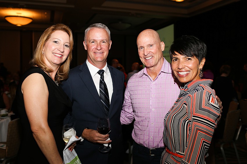 Margo and Gary Lovett with Ron and Johanna Eccles