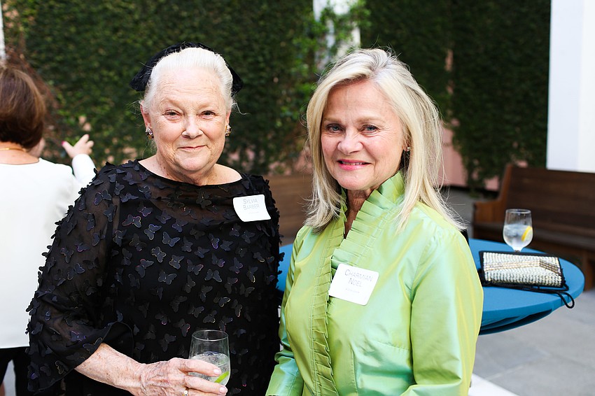 Sylvia Barber and Charmian Noel