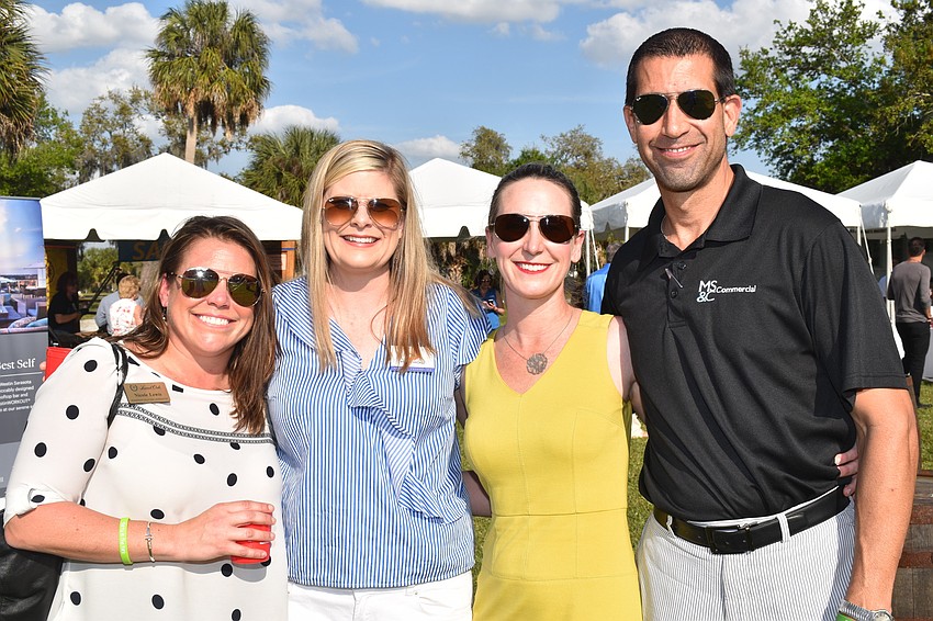 Nicole Lewis, Megan Micale, Sarah Massey and Eric Massey