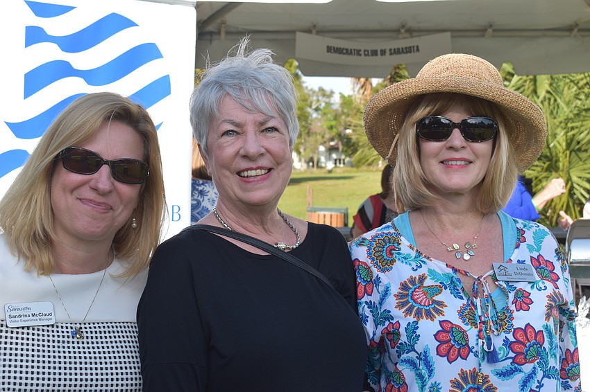 Sandrina McCloud, Kathy Maybee and Linda DiDonato