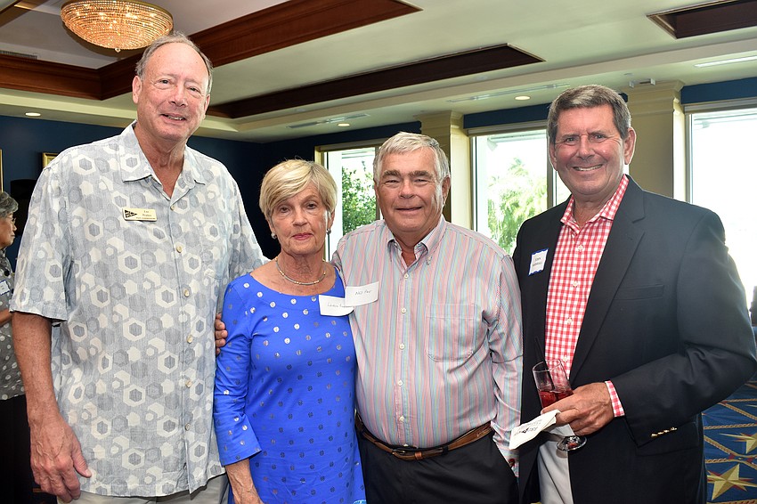 Lee Deakes, Lauren and Ned Pike and John Marshall