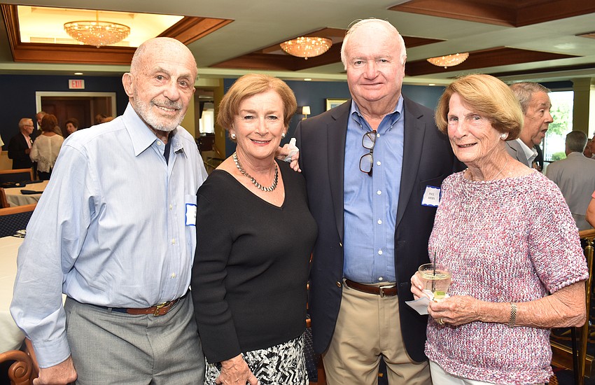 Stan Brown, Mary and Paul Ahern and Barbara Brown