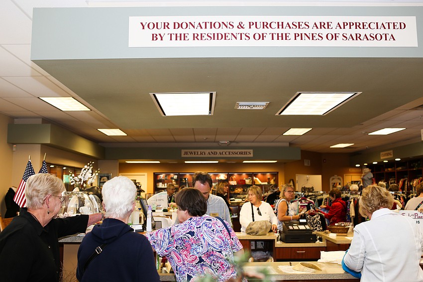 The first stop was Fabulous Finds at the Pines of Sarasota.