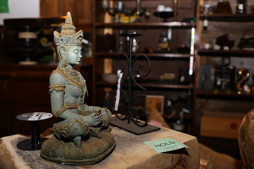 The Sarasota Architectural Salvage sold many figurines and odd treasures.