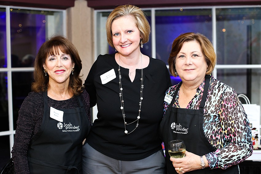 Pamela Baron, Robyn Faucy-Washington and Johnette Cappadona