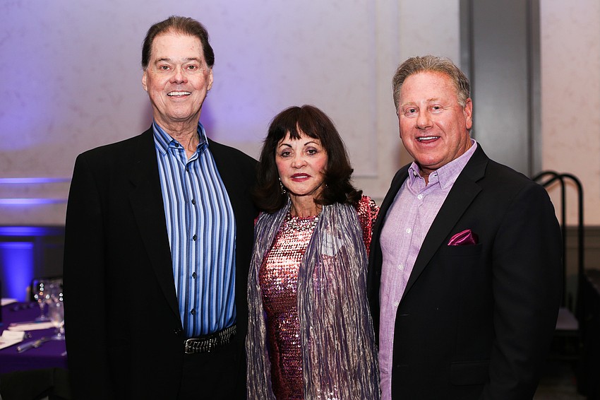 Glenn and Danita Dickman with Michael Smullen
