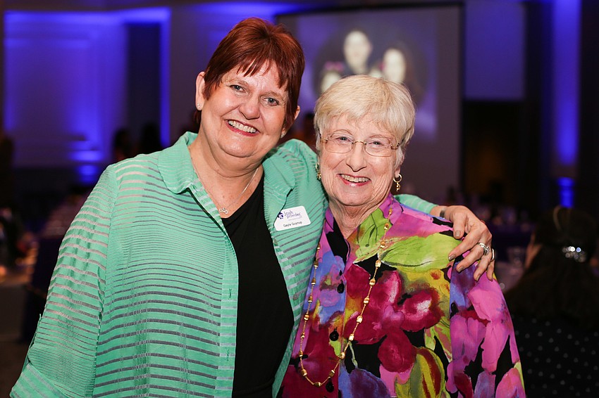 Gayle Guynup and Peggy Abt