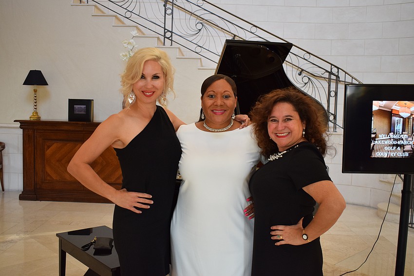 Karen Medford, Karla Jones Wilson, and Beth Beckert enjoyed the festivities.