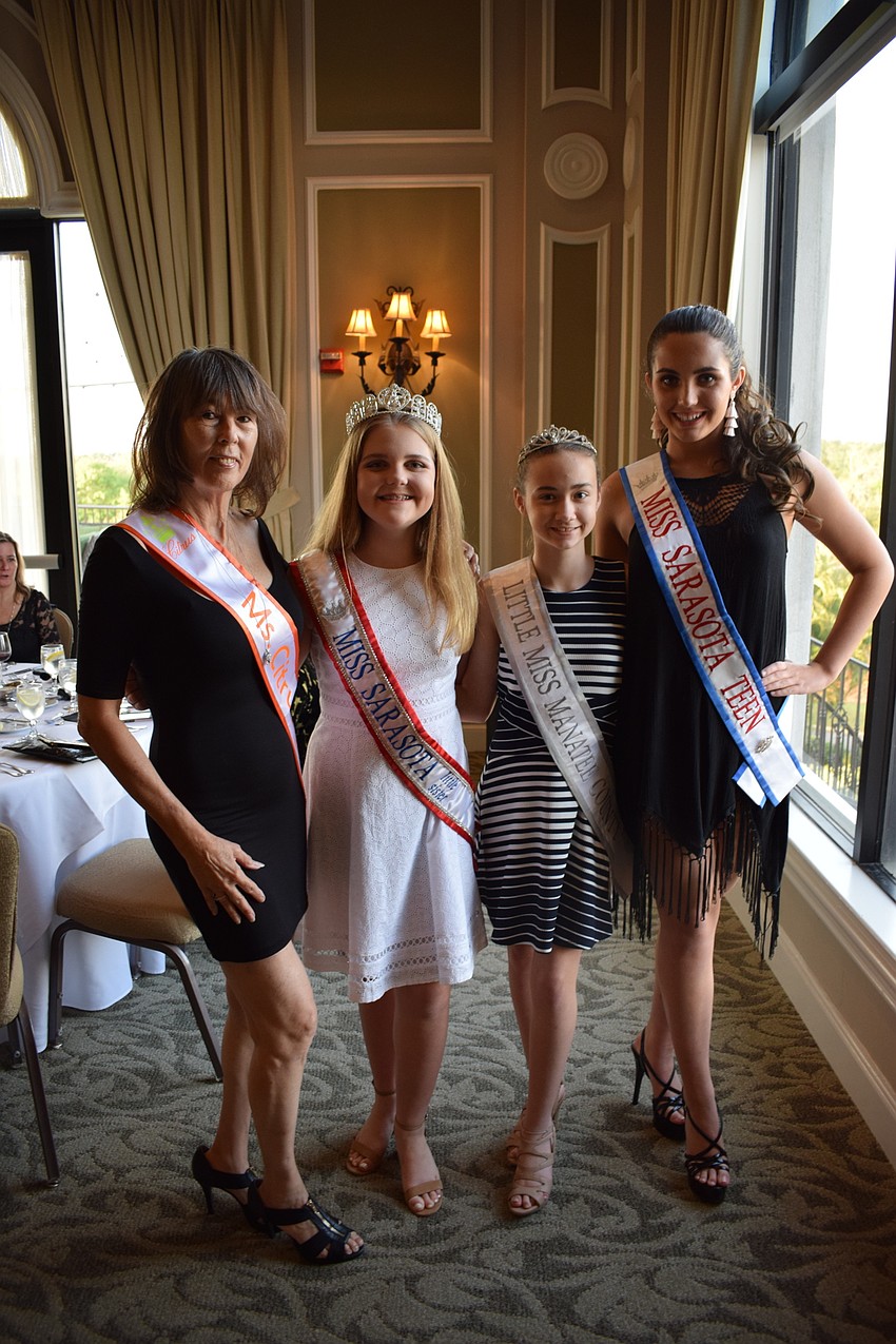 Sandi Spahn, Lauren Dalton, Hope Tomsen, and Bella Barcell.