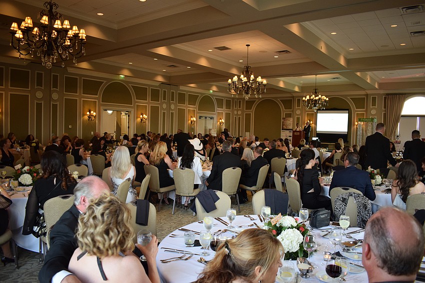 Just under 200 guests attended the event.