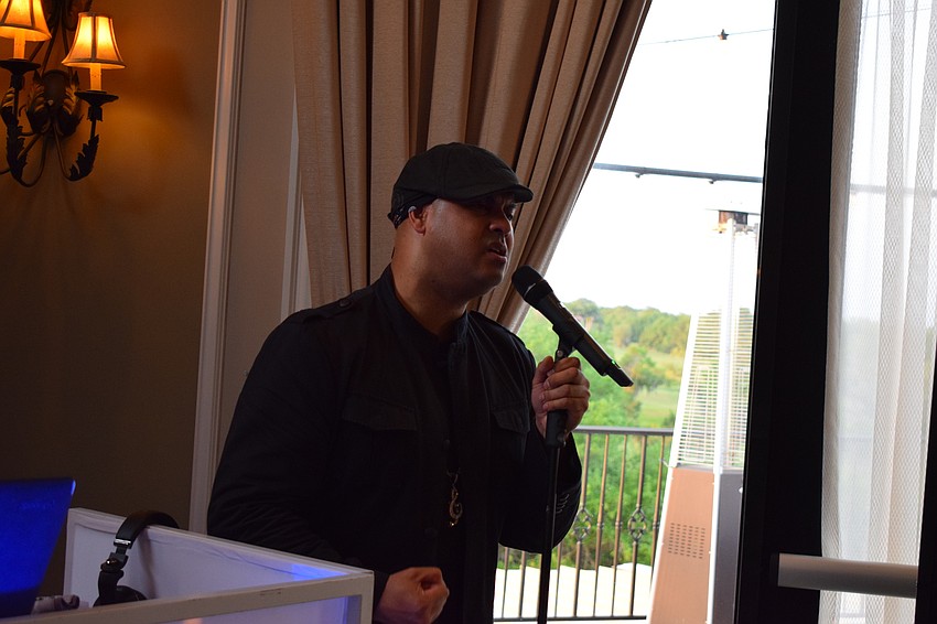 Jonathan Cortez provided the musical stylings of the evening.