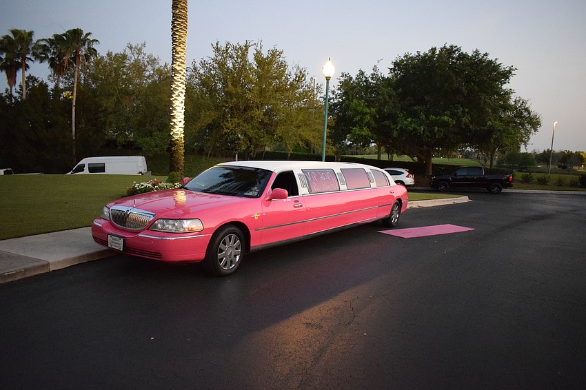 Some guests arrived in style.