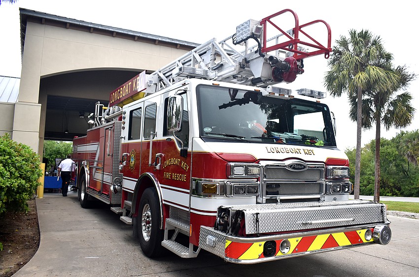 Fire trucks and ambulances were on display for residents to check out.