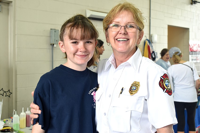 Dana Herrin and Fire Marshal Jane Herrin
