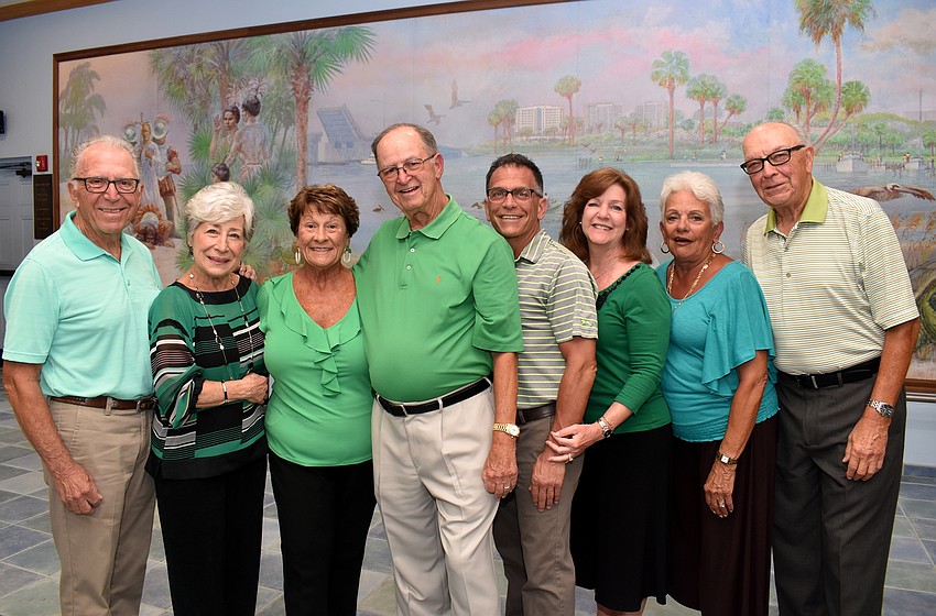 Roger Garbino, Beverly Stellon, Judy and Dave Felts, Mike Garbino, Julie Garbino, Angie Garbino and Frank Stellon