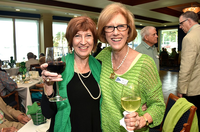 Barba Gibbons and Mary Lou Johnson